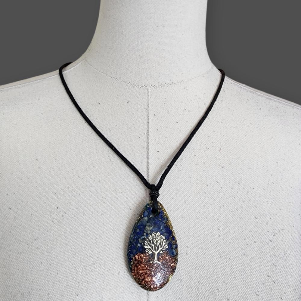 Boho Tree Pendant - image 1